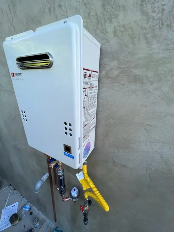 Tankless water heater installation for Carrollwood homes